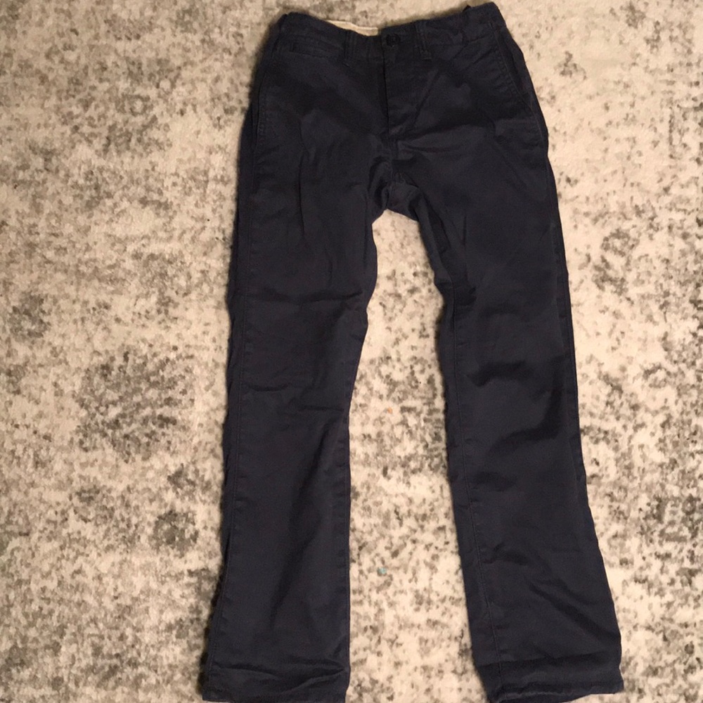 Dark blue pants